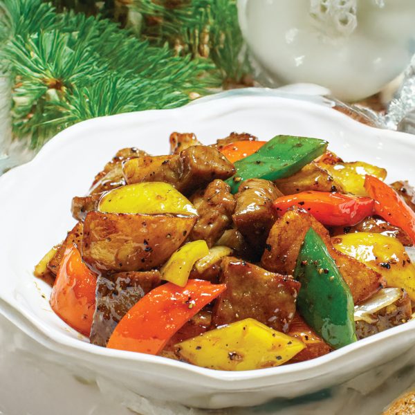 H4.蜜餞薯仔彩椒牛柳粒